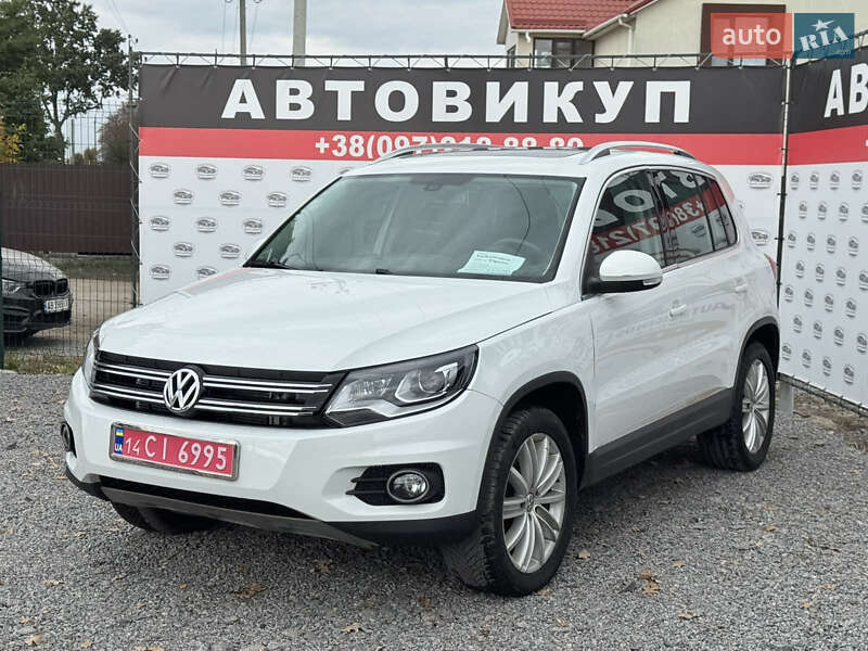 Внедорожник / Кроссовер Volkswagen Tiguan 2016 в Виннице