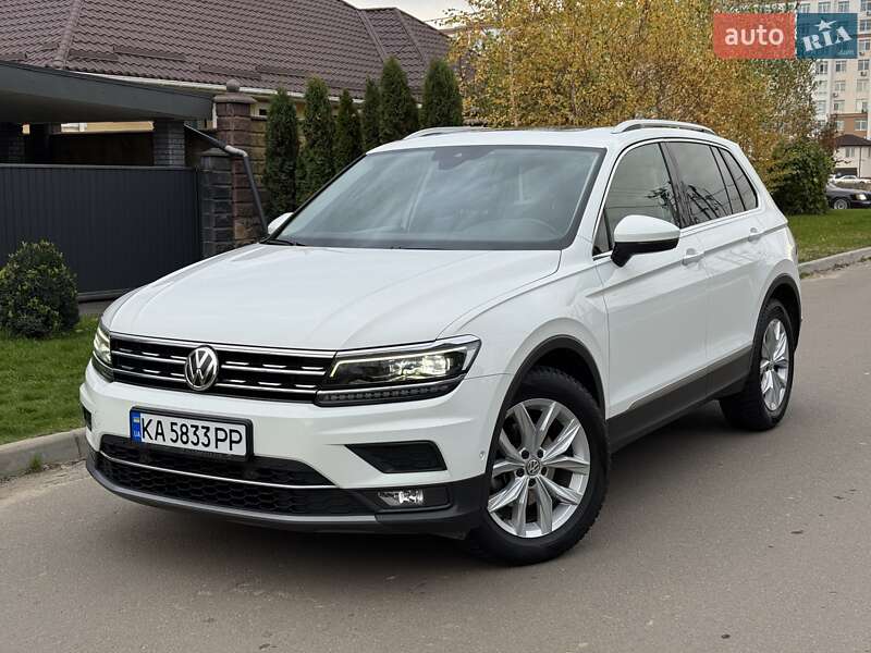 Внедорожник / Кроссовер Volkswagen Tiguan 2019 в Киеве