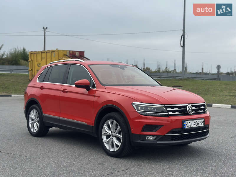 Внедорожник / Кроссовер Volkswagen Tiguan 2018 в Киеве