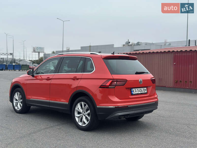 Внедорожник / Кроссовер Volkswagen Tiguan 2018 в Киеве