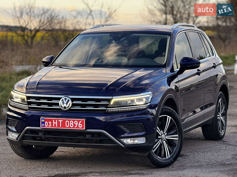 Внедорожник / Кроссовер Volkswagen Tiguan 2017 в Радивилове