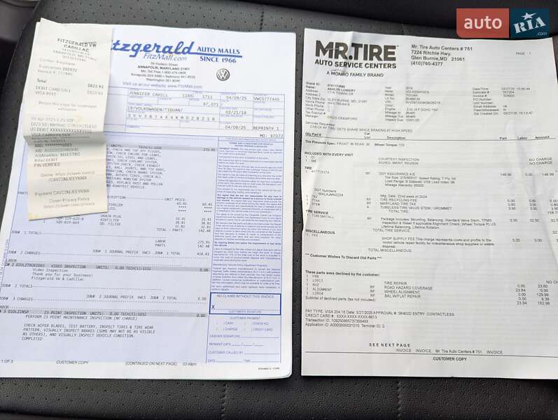 Внедорожник / Кроссовер Volkswagen Tiguan 2018 в Виннице