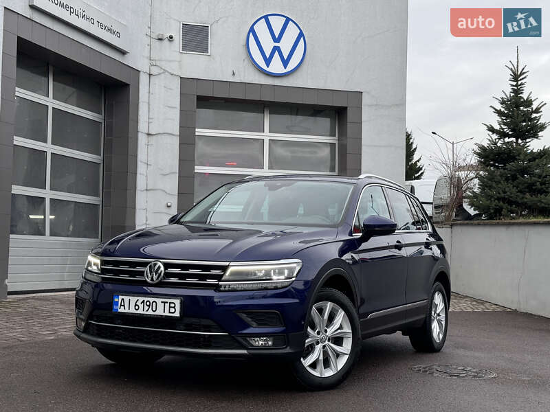 Внедорожник / Кроссовер Volkswagen Tiguan 2019 в Ровно