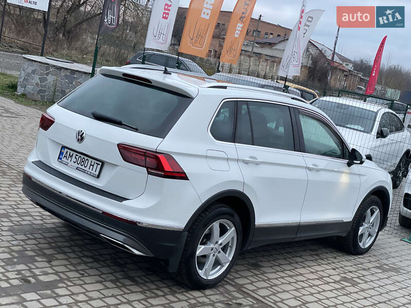 Внедорожник / Кроссовер Volkswagen Tiguan 2019 в Бердичеве