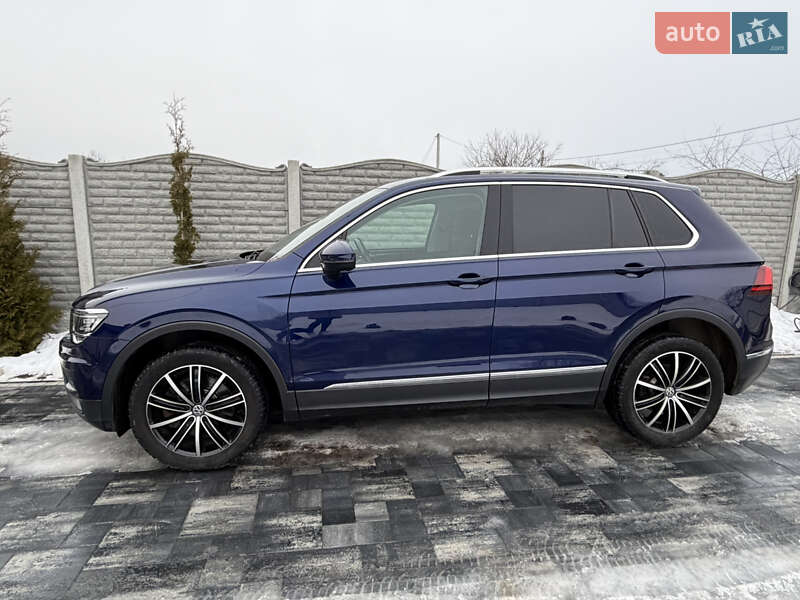 Внедорожник / Кроссовер Volkswagen Tiguan 2018 в Полтаве