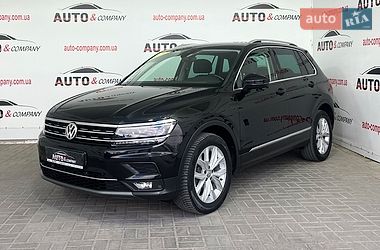 Внедорожник / Кроссовер Volkswagen Tiguan 2019 в Львове