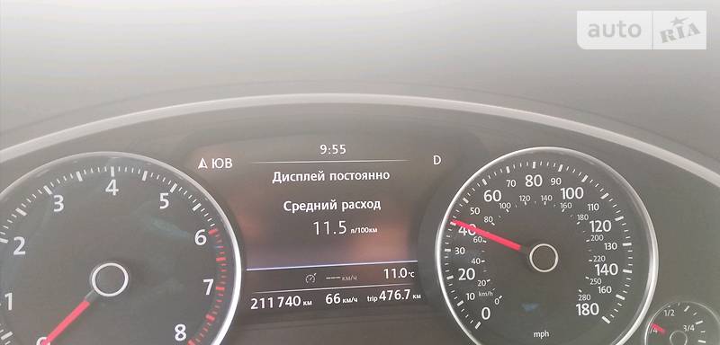 Позашляховик / Кросовер Volkswagen Touareg 2011 в Харкові