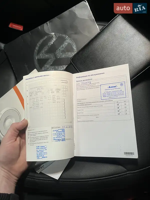 Внедорожник / Кроссовер Volkswagen Touareg 2011 в Стрые документ