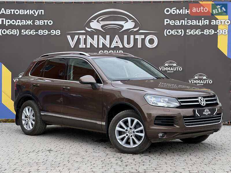 Позашляховик / Кросовер Volkswagen Touareg 2013 в Вінниці