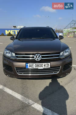 Позашляховик / Кросовер Volkswagen Touareg 2012 в Дніпрі