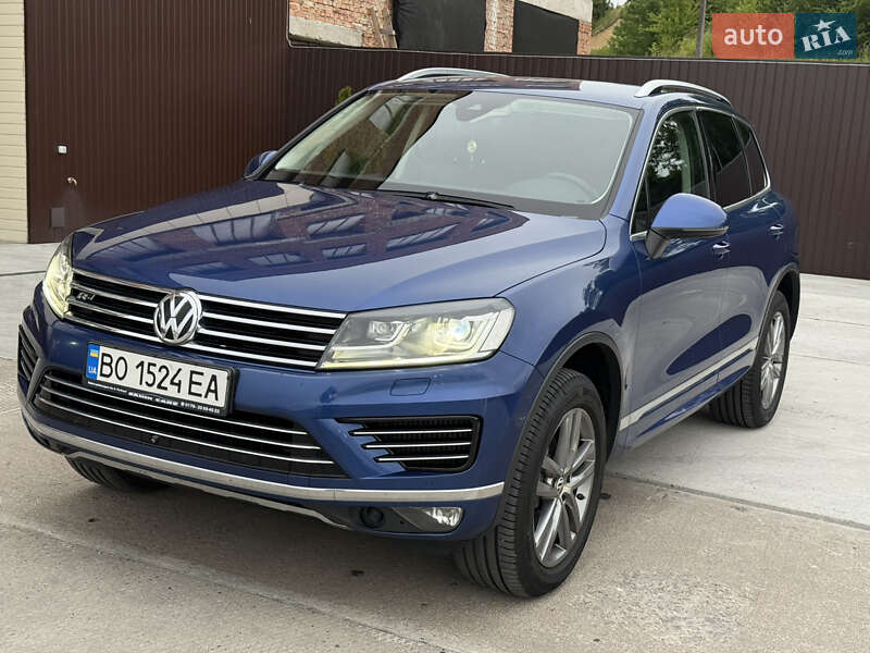 Внедорожник / Кроссовер Volkswagen Touareg 2017 в Жидачове