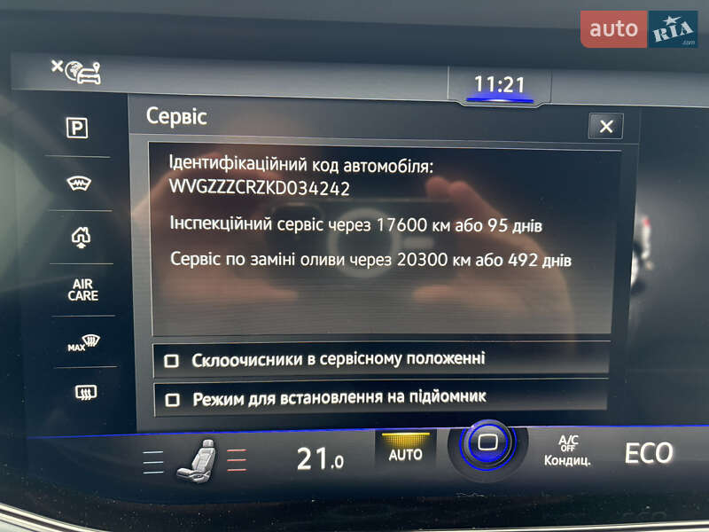 Внедорожник / Кроссовер Volkswagen Touareg 2019 в Львове