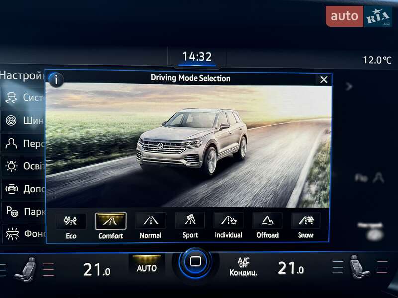 Позашляховик / Кросовер Volkswagen Touareg 2021 в Києві