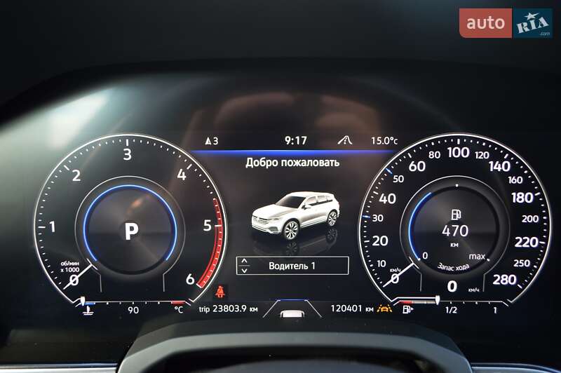 Внедорожник / Кроссовер Volkswagen Touareg 2018 в Одессе