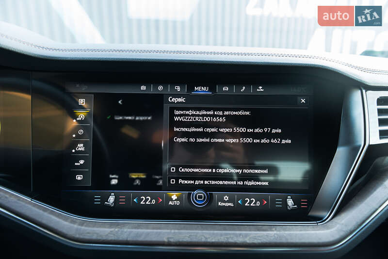 Внедорожник / Кроссовер Volkswagen Touareg 2019 в Мукачево