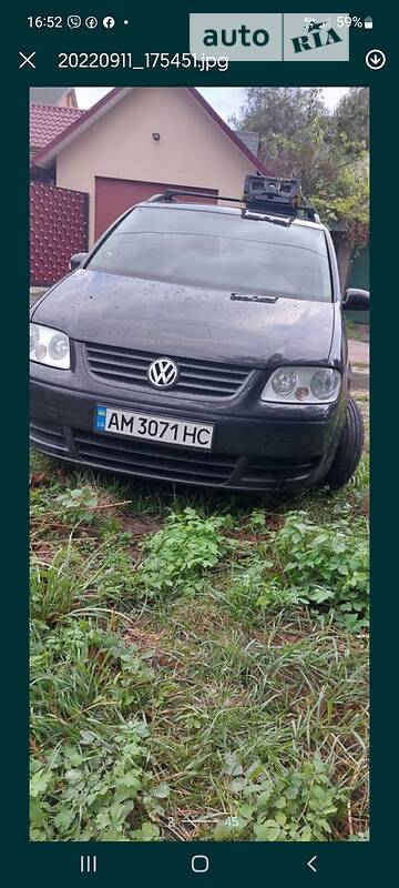 Универсал Volkswagen Touran 2004 в Житомире