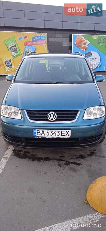 Мінівен Volkswagen Touran 2005 в Долинській