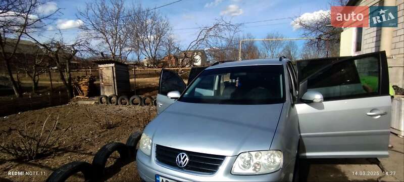 Мінівен Volkswagen Touran 2003 в Тульчині