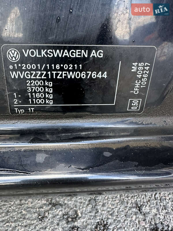 Мінівен Volkswagen Touran 2015 в Луцьку