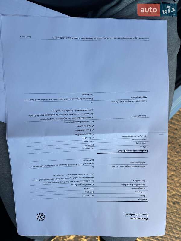 Микровэн Volkswagen Touran 2018 в Ужгороде