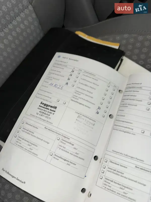 Минивэн Volkswagen Touran 2005 в Броварах документ 3 фото Минивэн Volkswagen Touran 2005 в Броварах документ