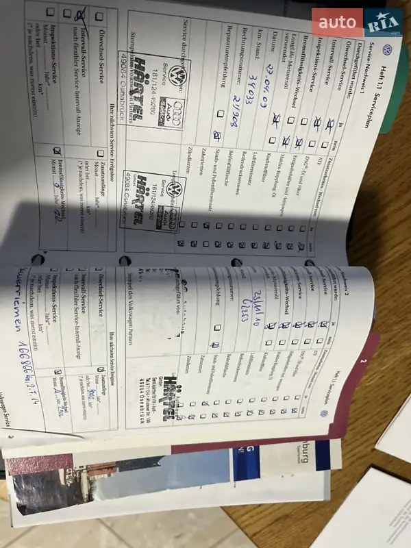 Минивэн Volkswagen Touran 2007 в Звягеле документ 11 фото Минивэн Volkswagen Touran 2007 в Звягеле документ