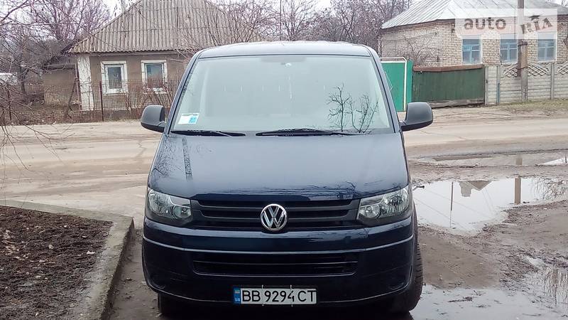 Вантажопасажирський фургон Volkswagen Transporter 2012 в Сєверодонецьку