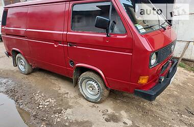 Грузопассажирский фургон Volkswagen Transporter 1988 в Теребовле