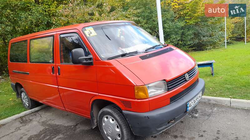 Минивэн Volkswagen Transporter 1996 в Рахове фото 3 Минивэн Volkswagen Transporter 1996 в Рахове