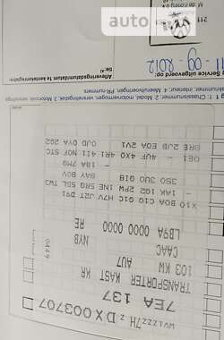 Вантажопасажирський фургон Volkswagen Transporter 2012 в 
