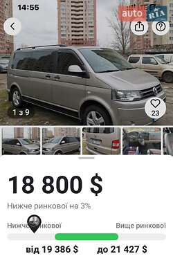 Минивэн Volkswagen Transporter 2013 в 