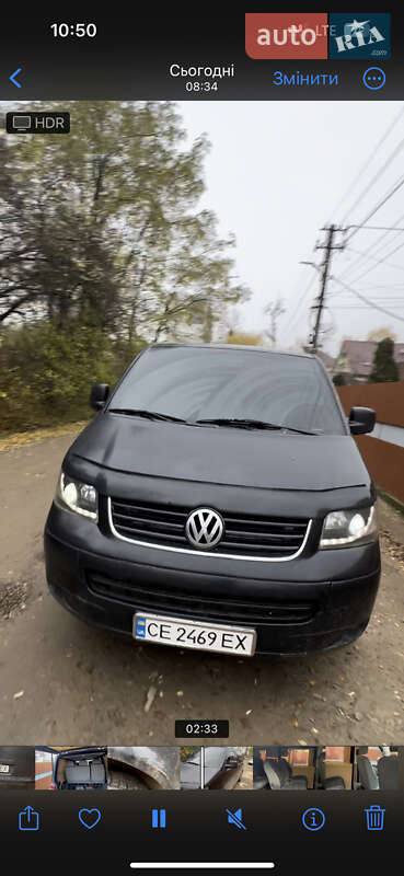 Минивэн Volkswagen Transporter 2006 в Черновцах