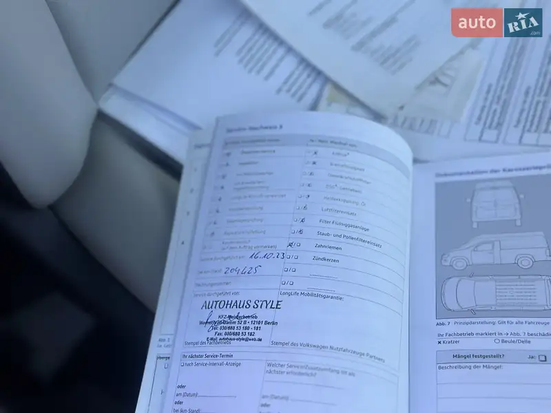 Грузовой фургон Volkswagen Transporter 2017 в Дубно документ