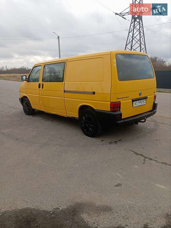 Вантажний фургон Volkswagen Transporter 2001 в Калуші фото 6 Вантажний фургон Volkswagen Transporter 2001 в Калуші