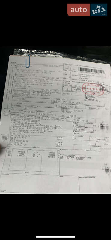 Вантажний фургон Volkswagen Transporter 2019 в Києві фото 74 Вантажний фургон Volkswagen Transporter 2019 в Києві