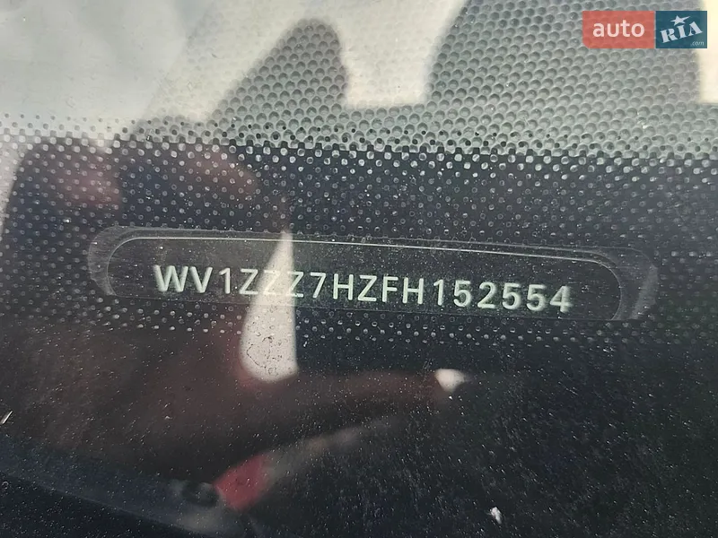 Volkswagen Transporter 2015