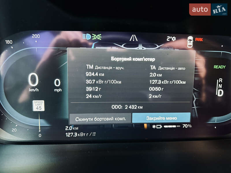 Внедорожник / Кроссовер Volvo C40 Recharge 2022 в Киеве