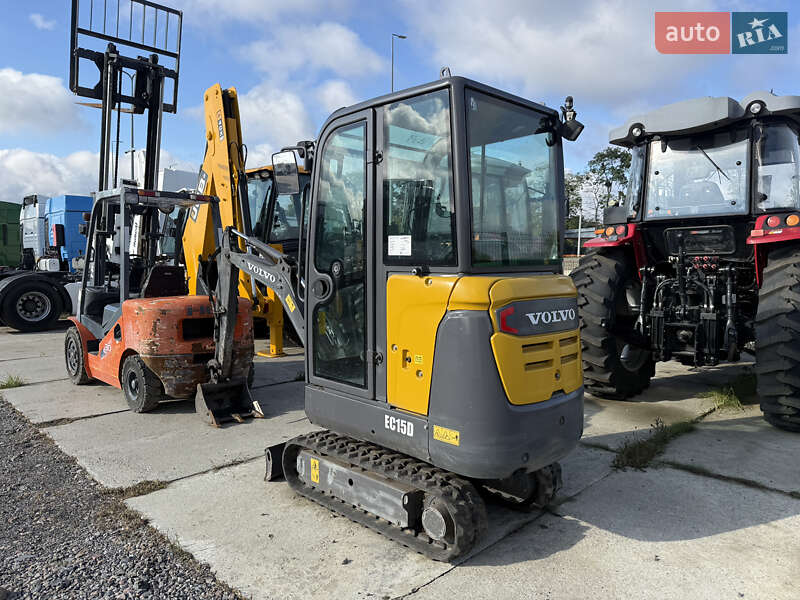 Міні-екскаватор Volvo EC 15D 2017 в Києві фото 11 Міні-екскаватор Volvo EC 15D 2017 в Києві