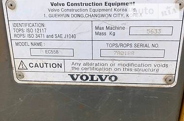 Миниэкскаватор Volvo EC 55B 2007 в 