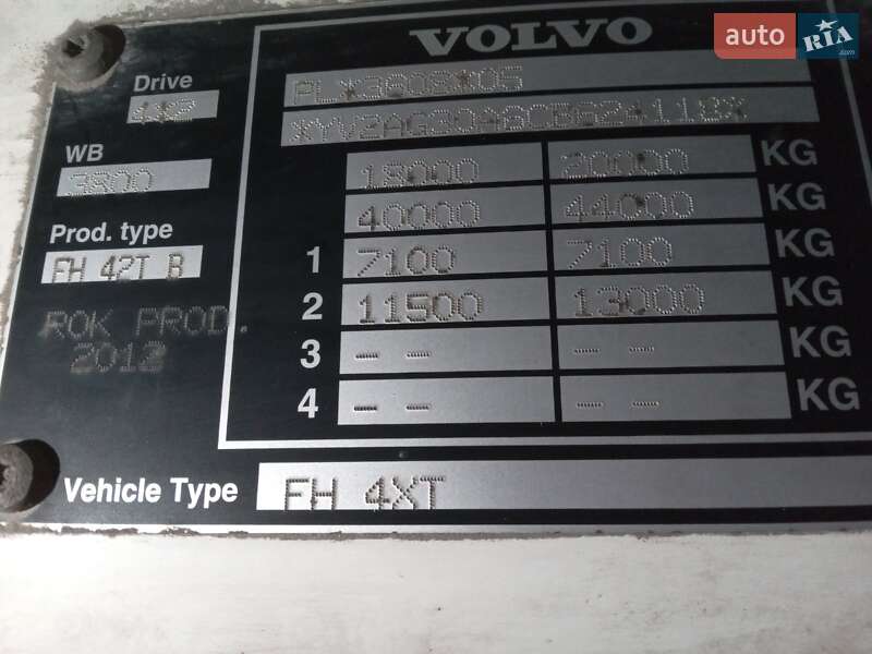 Тягач Volvo FH 13 2012 в Киеве