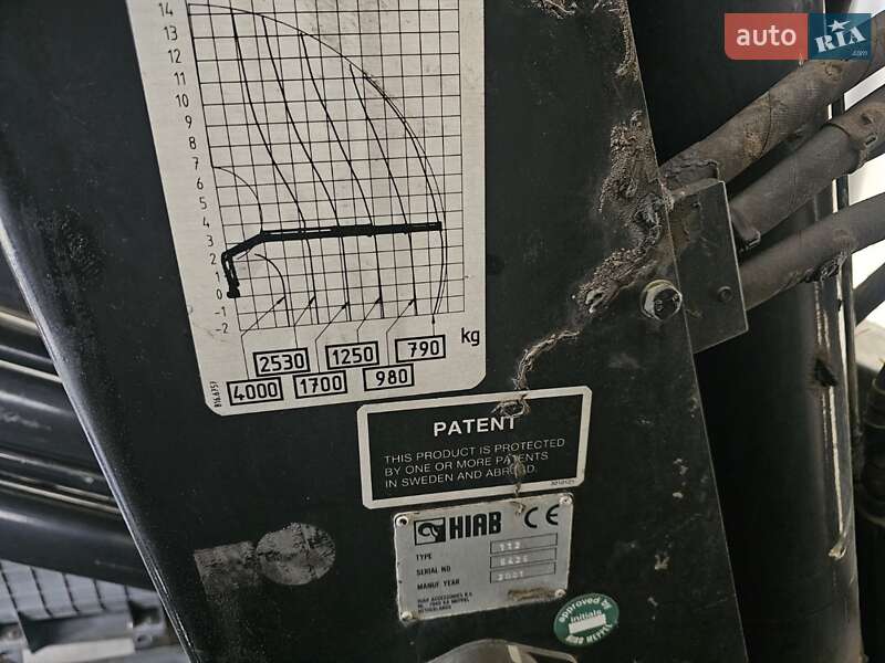 Кран-манипулятор Volvo FL 6 2002 в Ивано-Франковске