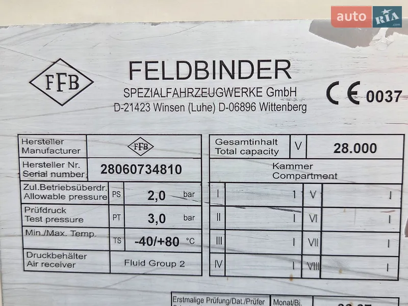 Кормовоз Volvo FM 9 2008 в Черновцах документ