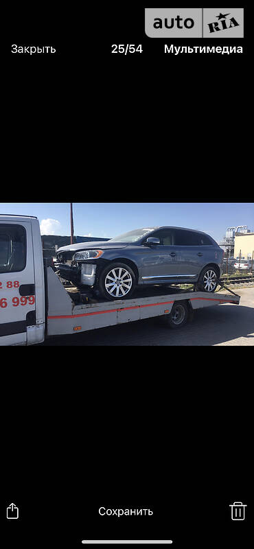 Внедорожник / Кроссовер Volvo XC60 2016 в Кропивницком