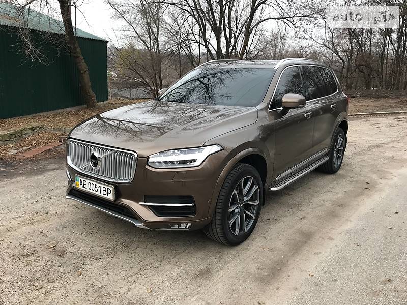 Внедорожник / Кроссовер Volvo XC90 2016 в Днепре