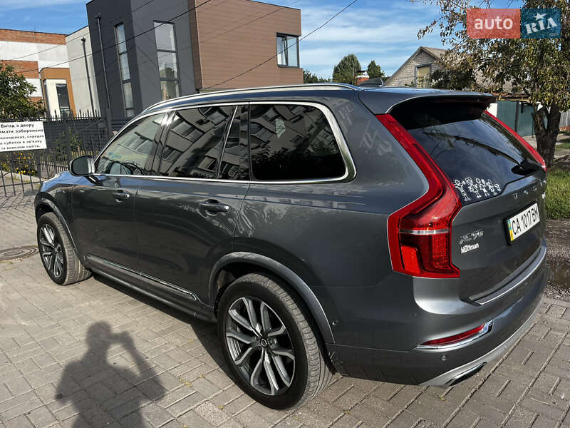 Внедорожник / Кроссовер Volvo XC90 2017 в Черкассах