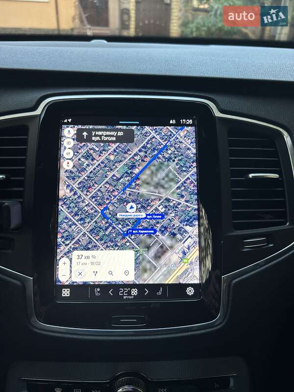 Позашляховик / Кросовер Volvo XC90 2022 в Києві фото 17 Позашляховик / Кросовер Volvo XC90 2022 в Києві