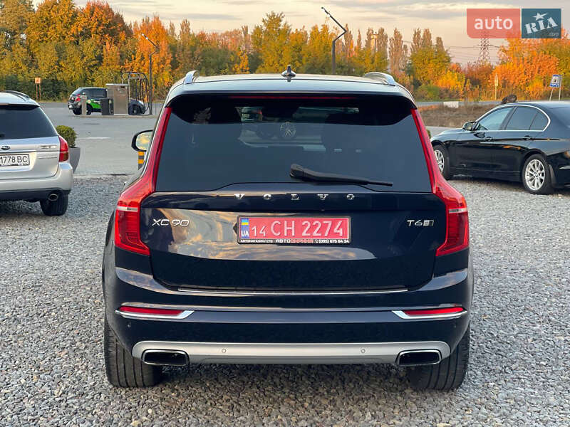 Внедорожник / Кроссовер Volvo XC90 2017 в Черновцах