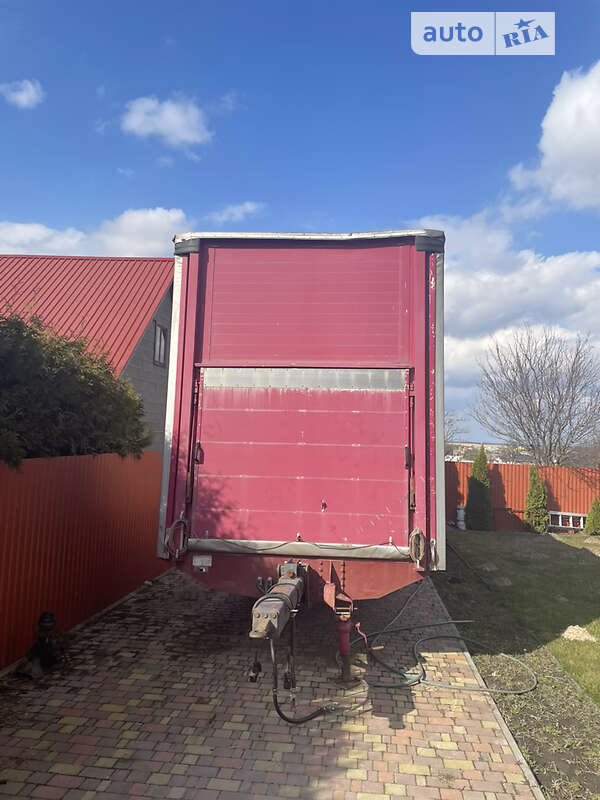 Тентованный борт (штора) - прицеп WEFA BZ 2007 в Ровно
