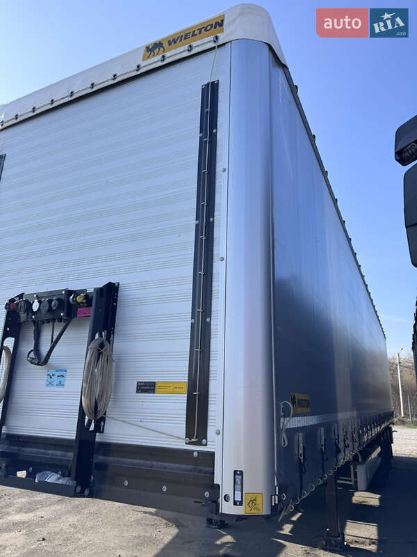 Тентованный борт (штора) - полуприцеп Wielton NS-3 2024 в Ивано-Франковске