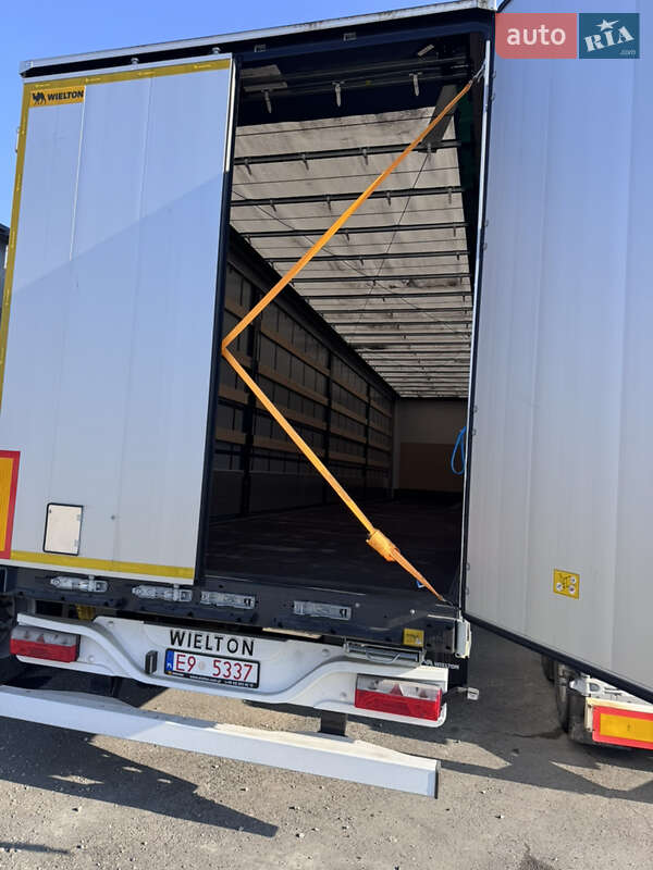 Тентованный борт (штора) - полуприцеп Wielton NS-3 2024 в Ивано-Франковске